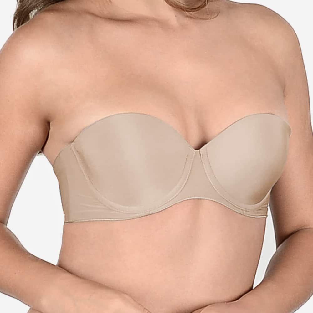 Pepper MVP Multiway Strapless Bra for Women | Underwire, Lightly Lined  Cups, Multi-Way Convertible Straps | Strapless Bra for Small Chested Women  